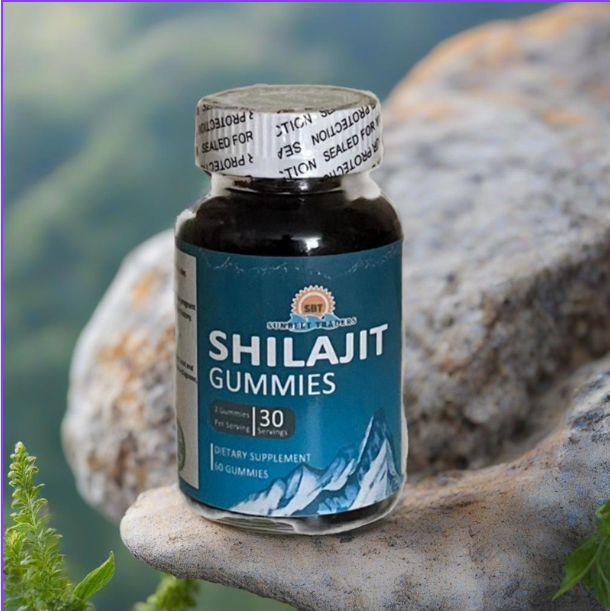 Himalayan SHILAJIT Gummies with Black Pepper + Ashwagandha