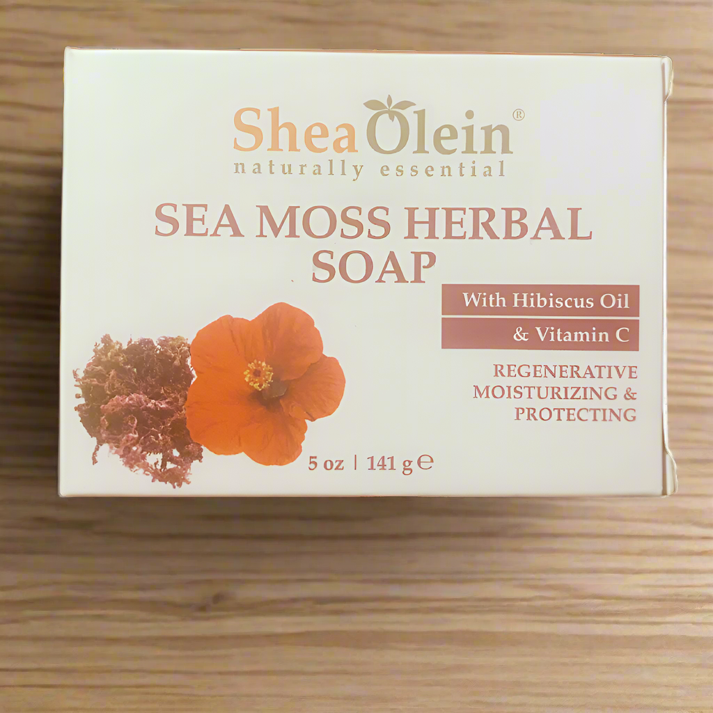 Sea Moss Herbal Soap Shea Olein