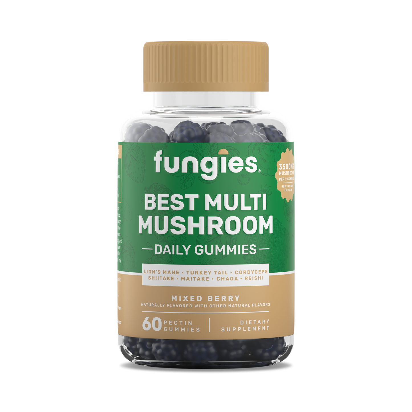 Fungies Best Multi Mushroom Daily Gummies
