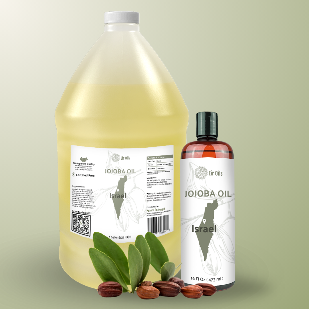 Jojoba Carrier Oil - 100% Pure - Farm-Direct Sourcing: 1 Gallon