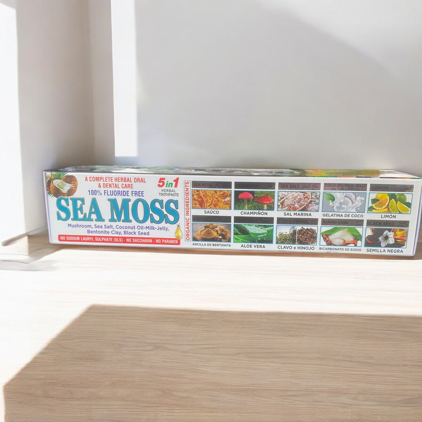 Sea Moss 5-in-1 Herbal Toothpaste