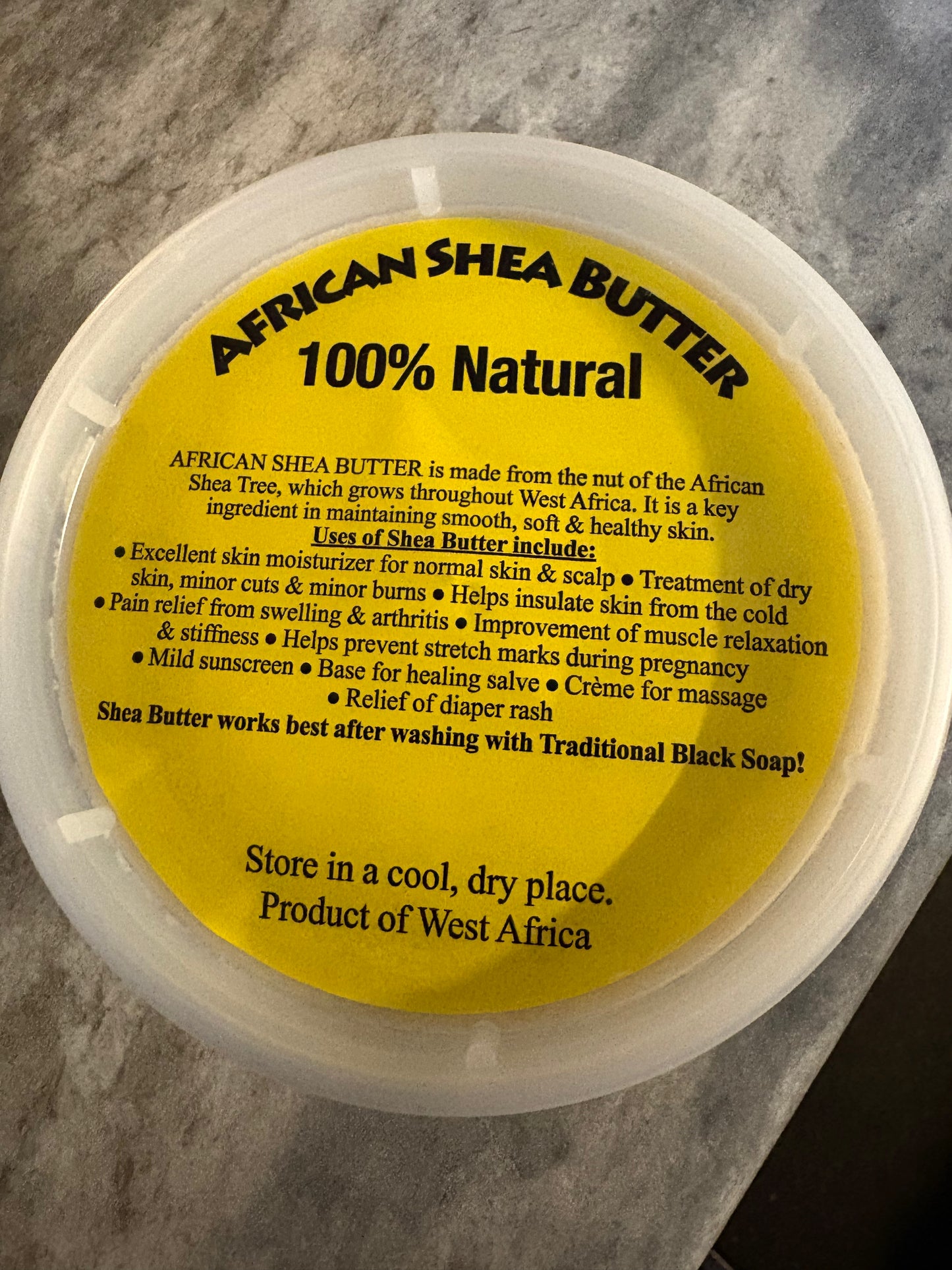 White African Shea Butter
