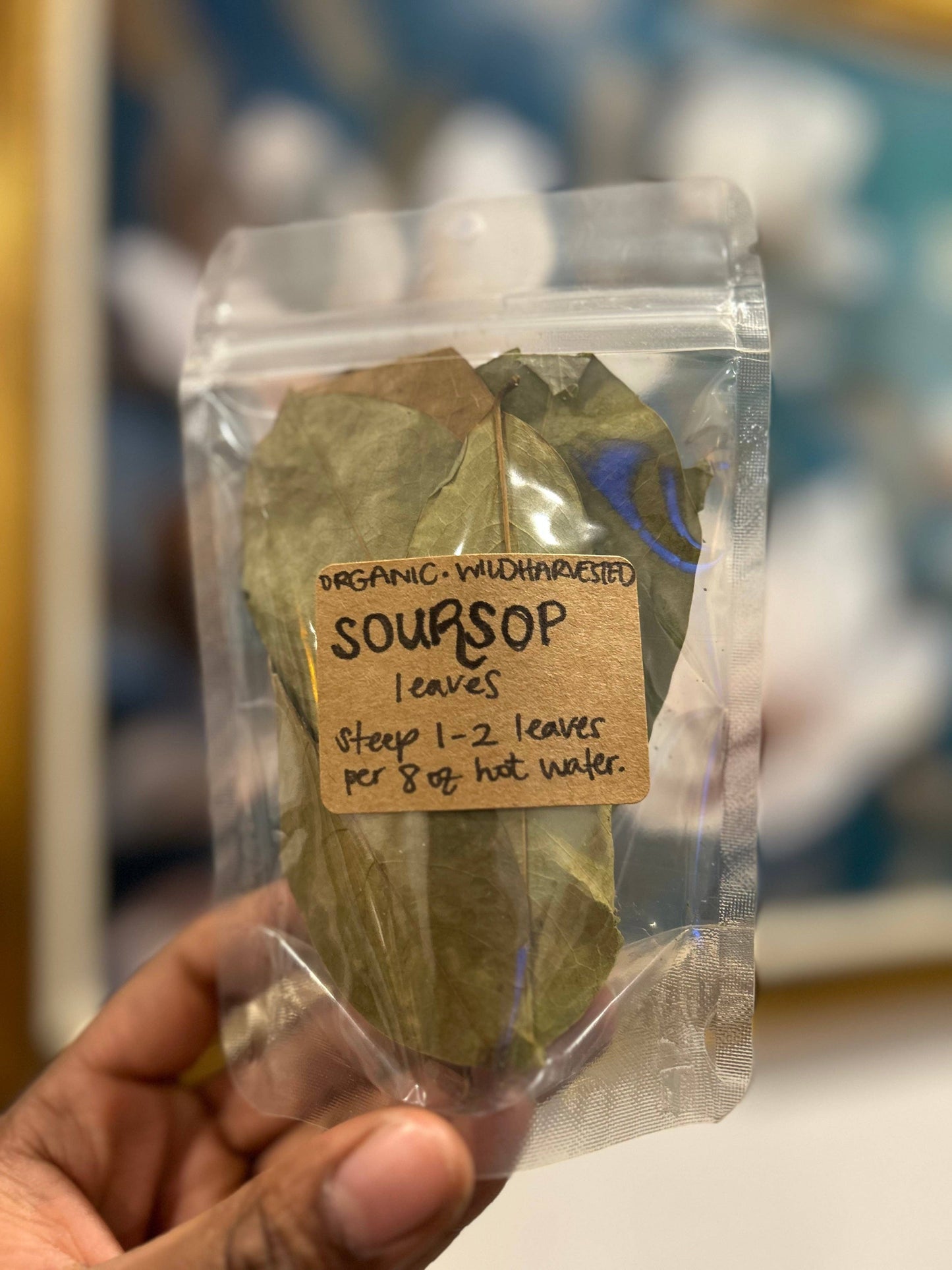 Organic Dried Soursop Leaves
