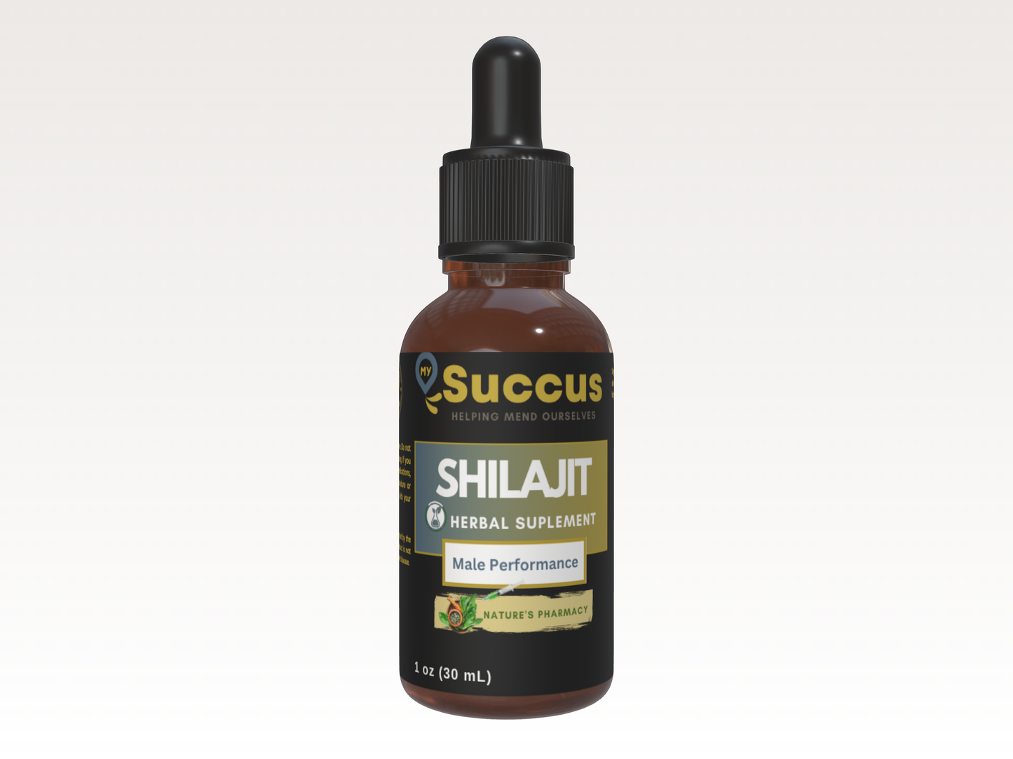 Shilajit - Cell Function Support (Alcohol Free): 1 fl oz