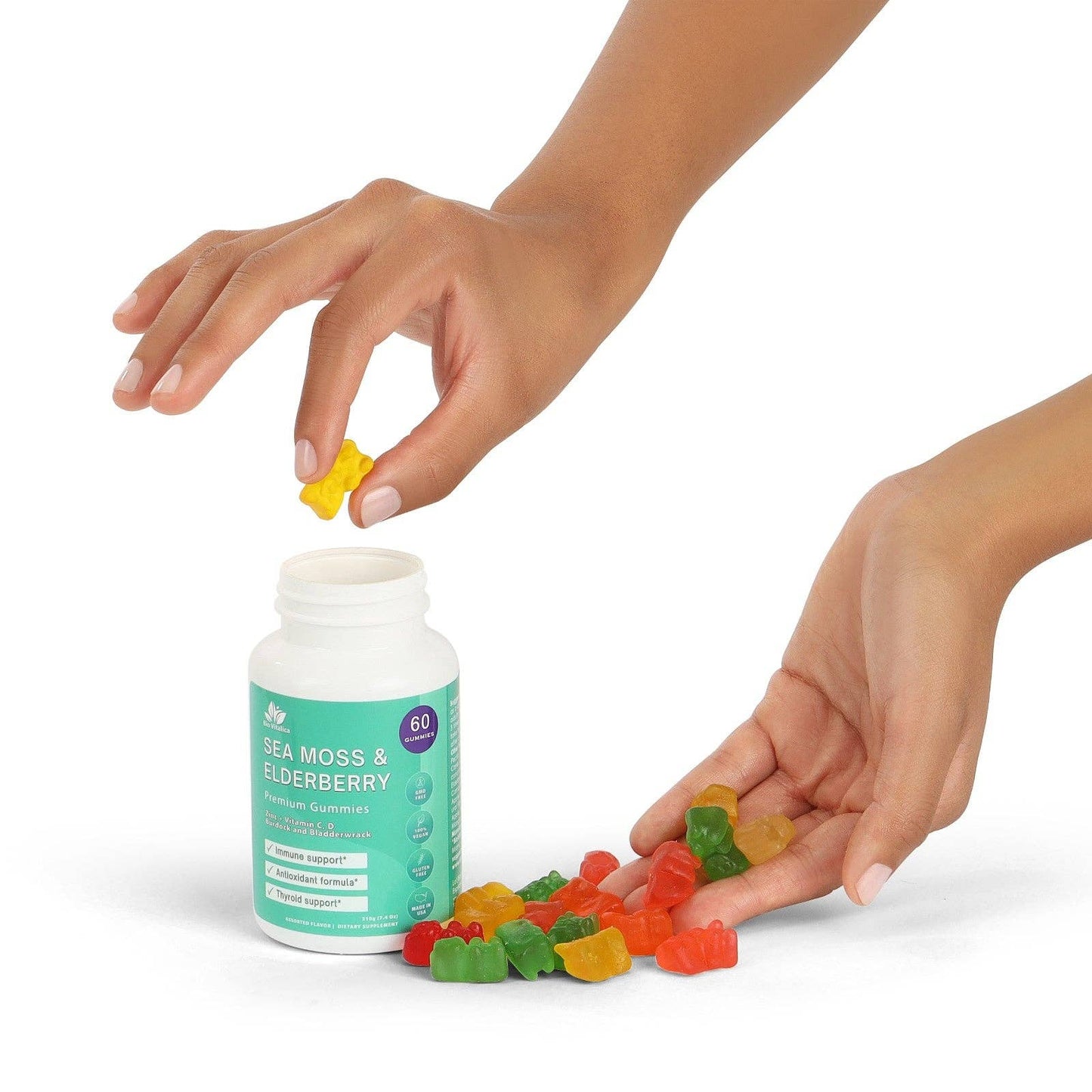 Sea Moss Elderberry Gummies