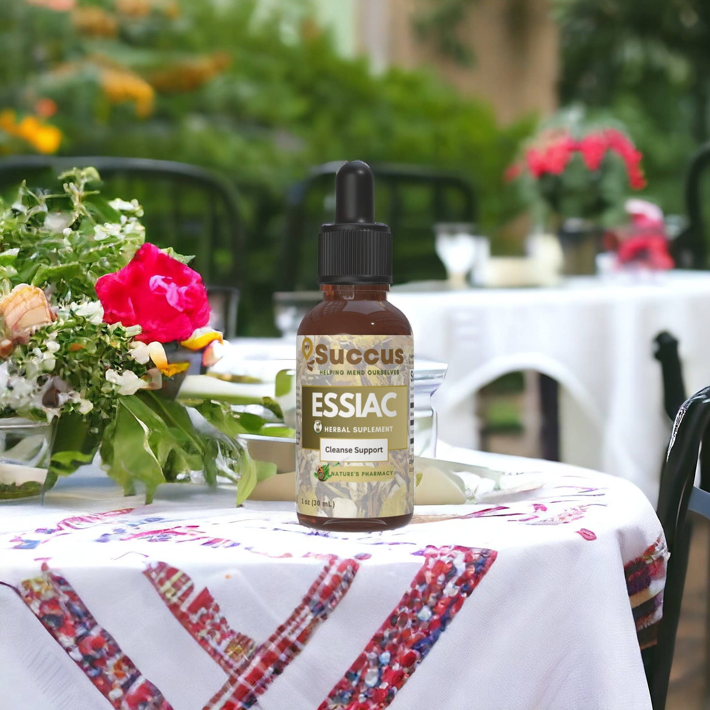 Essiac Tincture - Promotes Natural Wellness: Alcohol Extract / 1 fl oz