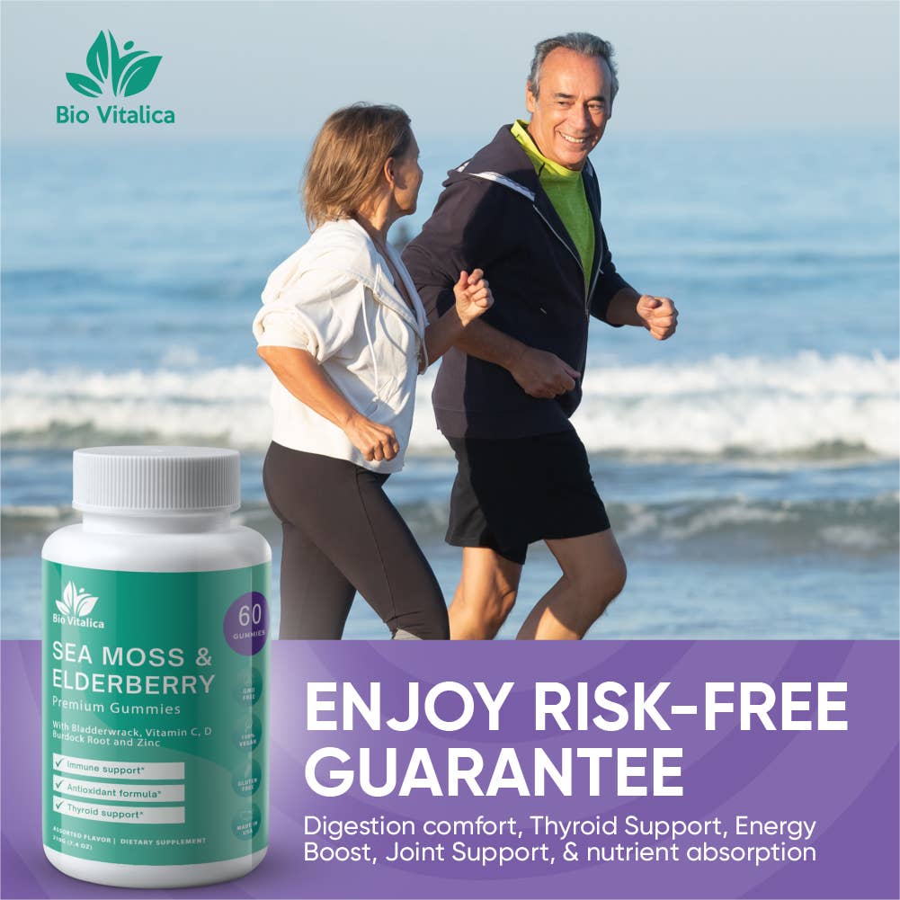 Sea Moss Elderberry Gummies