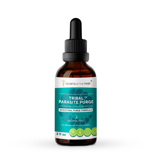 Tribal Parasite Purge. Intestinal Purge Formula: 2 FL OZ / Alcohol-FREE