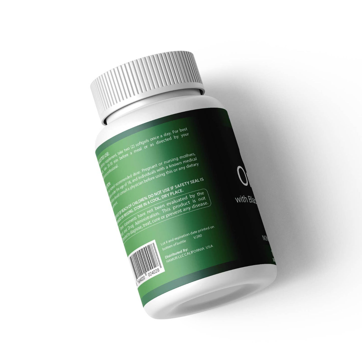 SANURA WELL Oregano Oil with Black Seed Oil Softgel 6200 mg