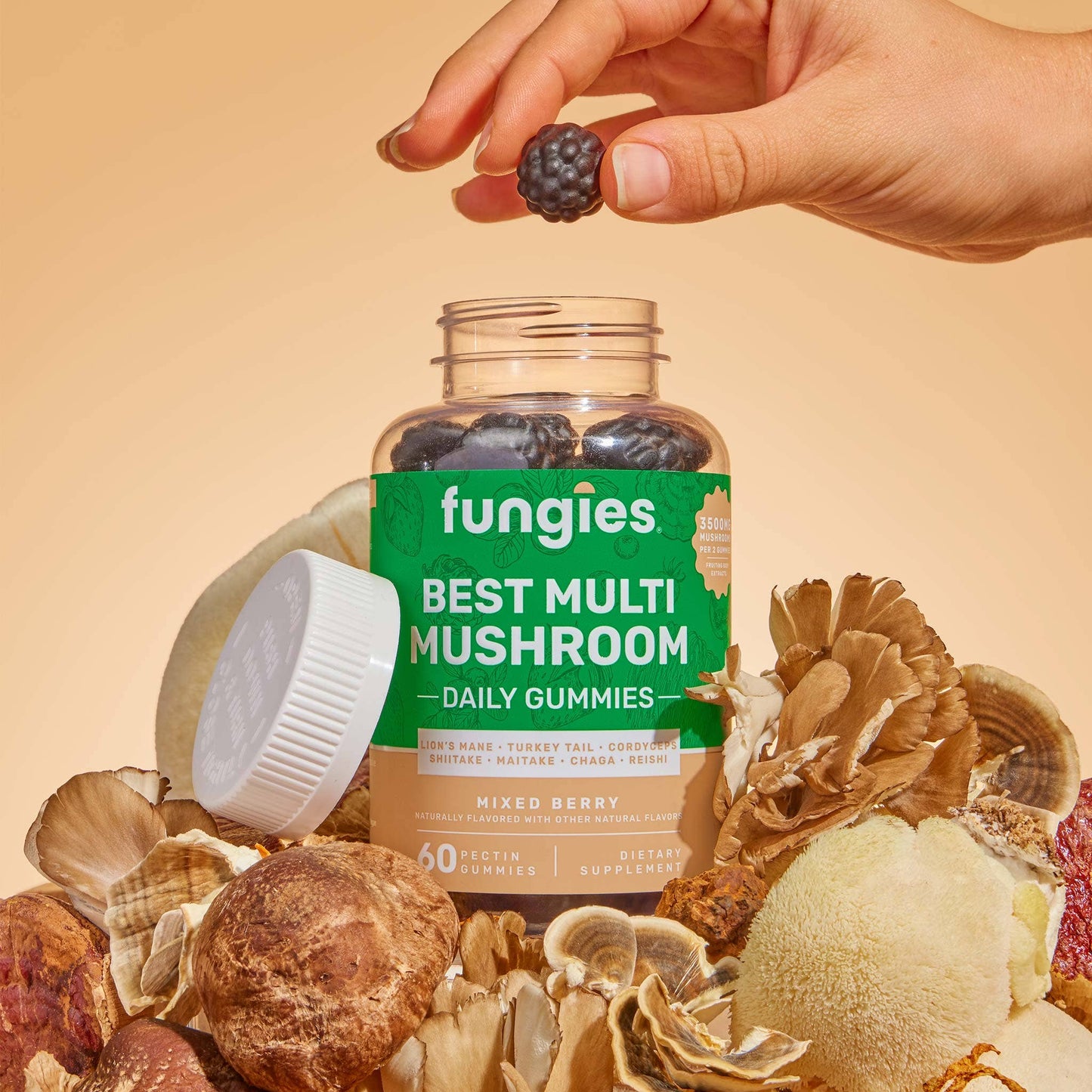 Fungies Best Multi Mushroom Daily Gummies