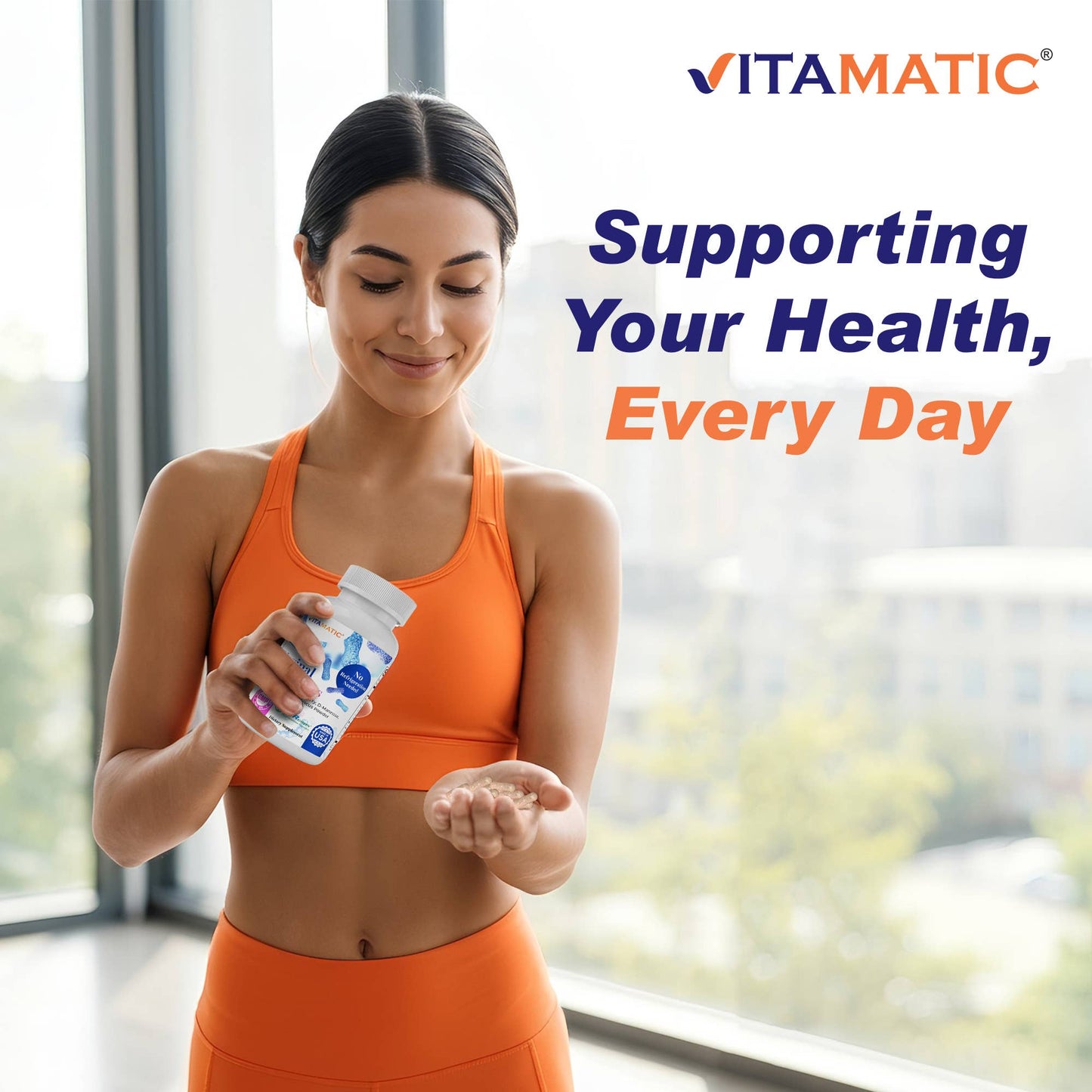 Vitamatic | Vaginal Probiotics 20 Billions 60 DR Capsules