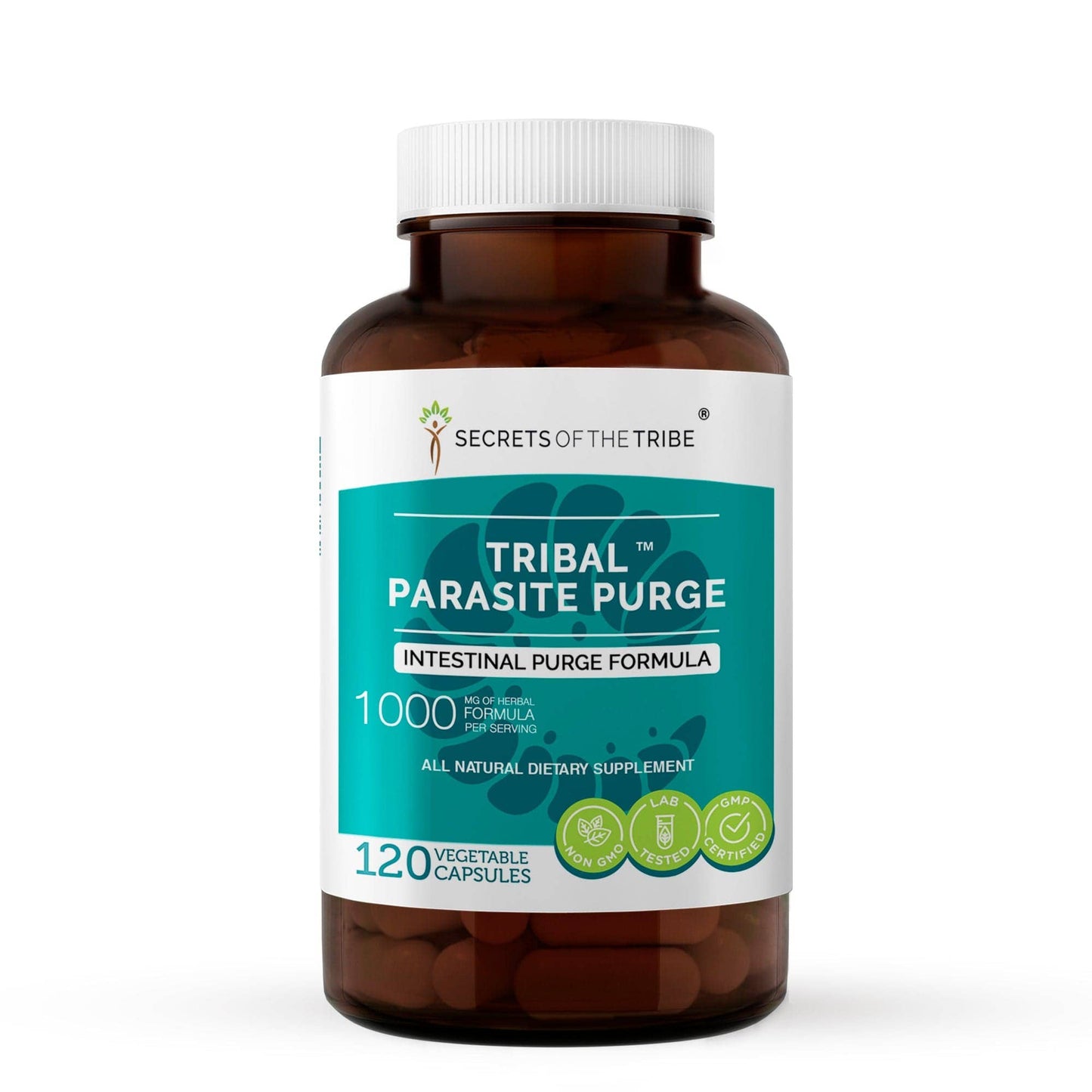 Tribal Parasite Purge Capsules. Intestinal Purge Formula: 60 Capsules