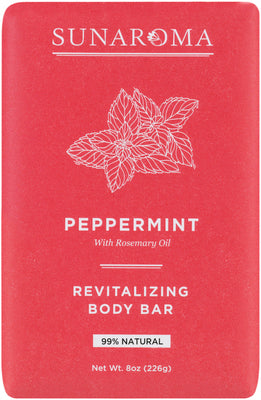 Sunaroma Peppermint Revitalizing Body Bar