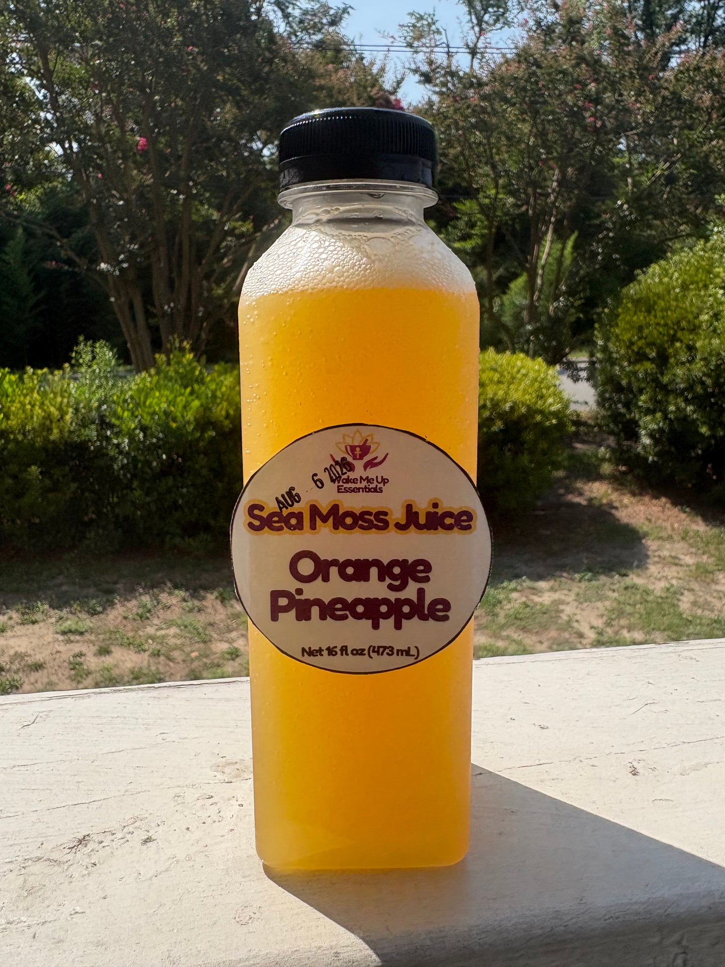 Orange Pineapple Sea Moss Juice