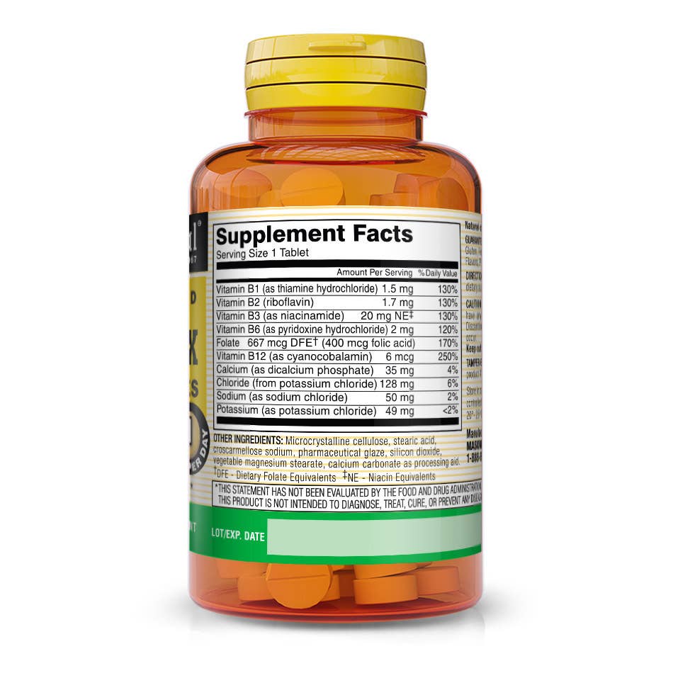 B-COMPLEX WITH ELECTROLYTES TABLETS