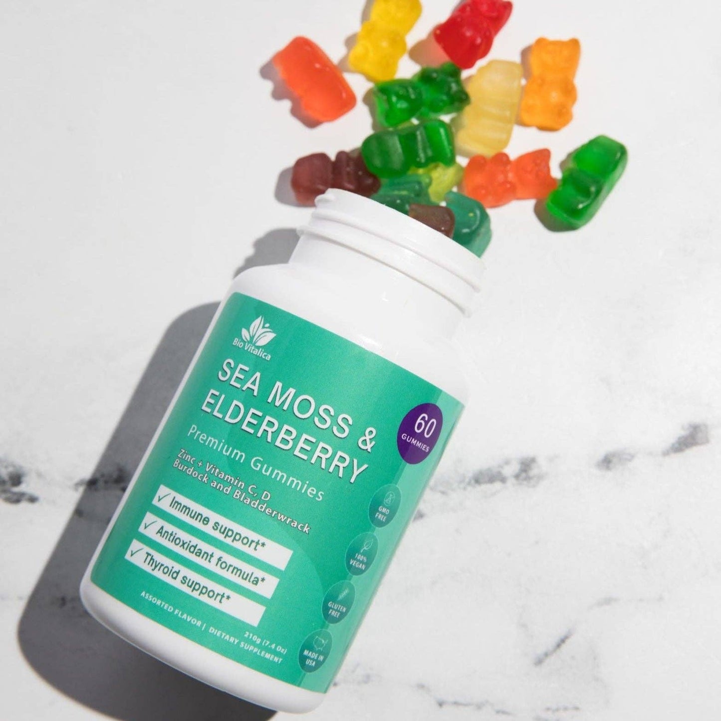 Sea Moss Elderberry Gummies