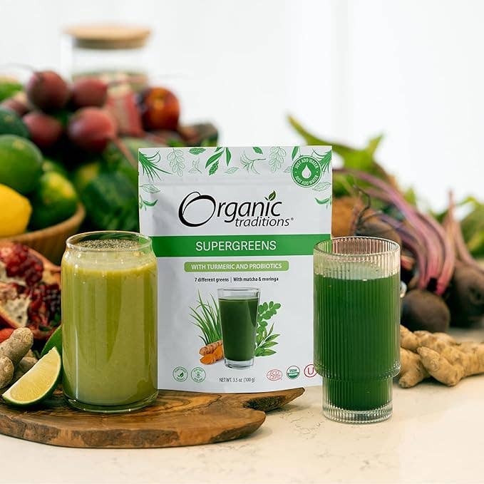 Supergreens with Turmeric and Probiotics