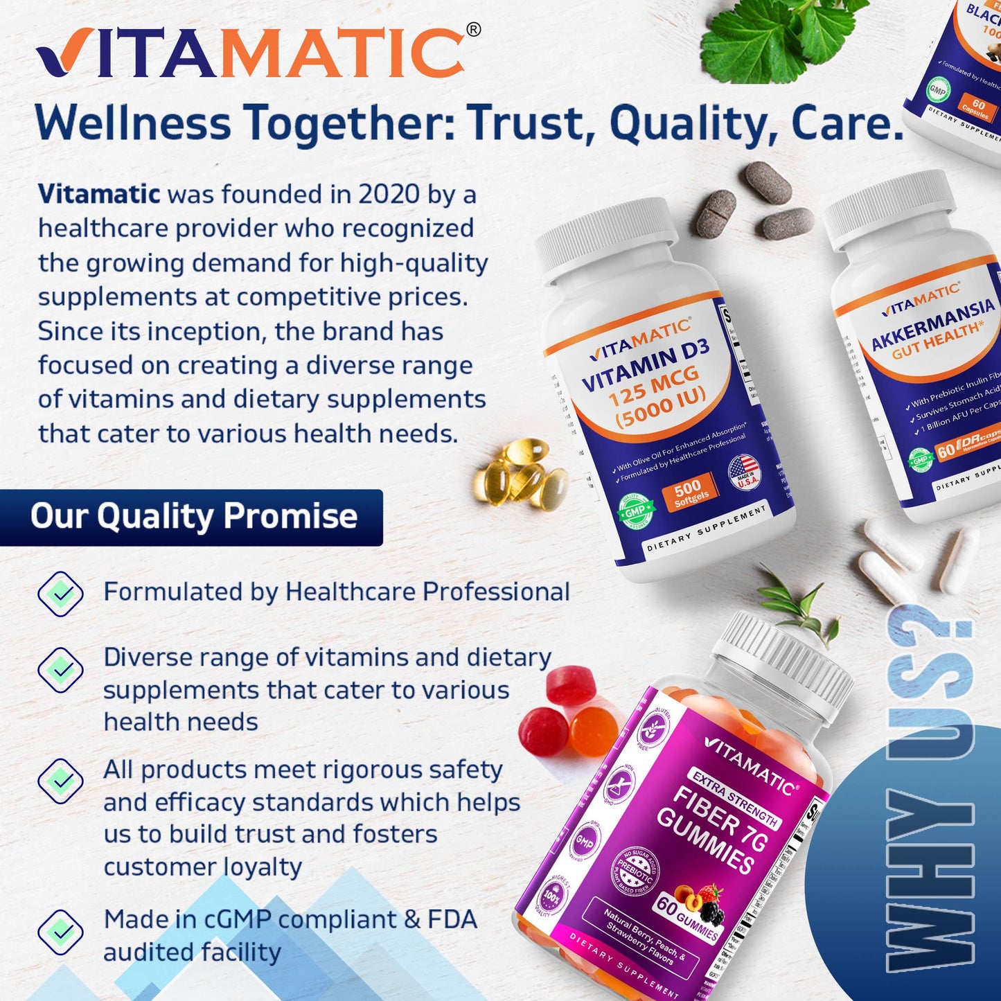 Vitamatic | Vaginal Probiotics 20 Billions 60 DR Capsules