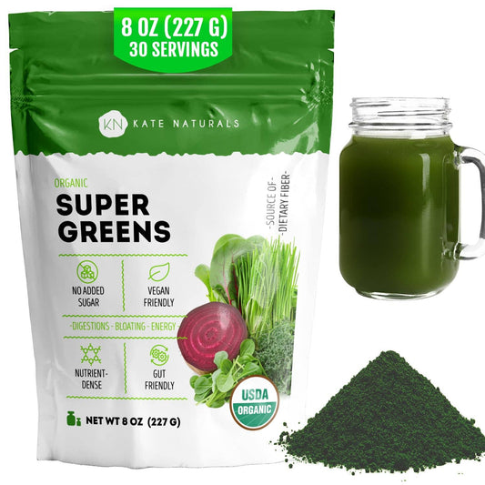 Organic Super Greens Powder 8oz