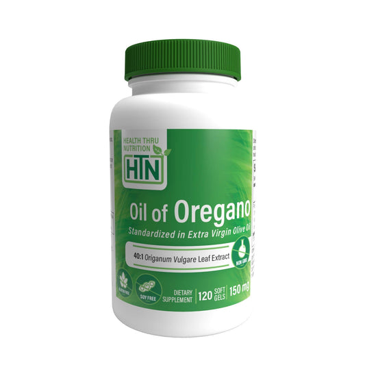 Oil of Oregano (Wild) 150mg (Non-gmo) 120 Softgels: 120 Softgels