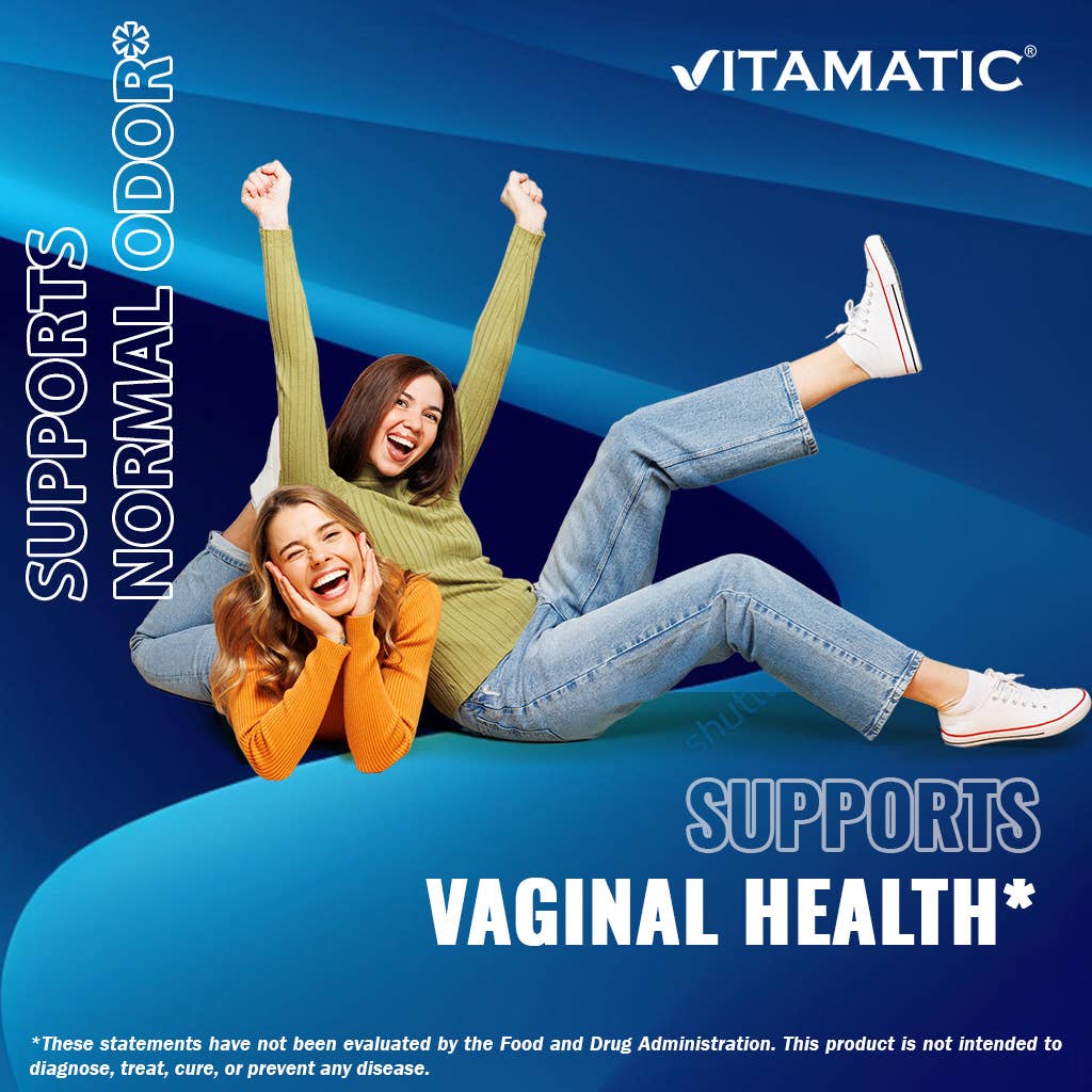 Vitamatic Boric Acid 600mg | 60 Vaginal Suppository