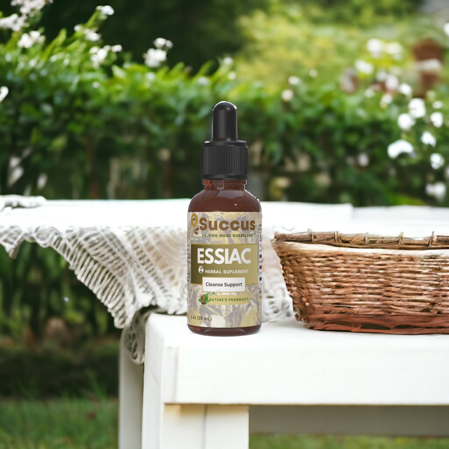 Essiac Tincture - Promotes Natural Wellness: Alcohol Extract / 1 fl oz