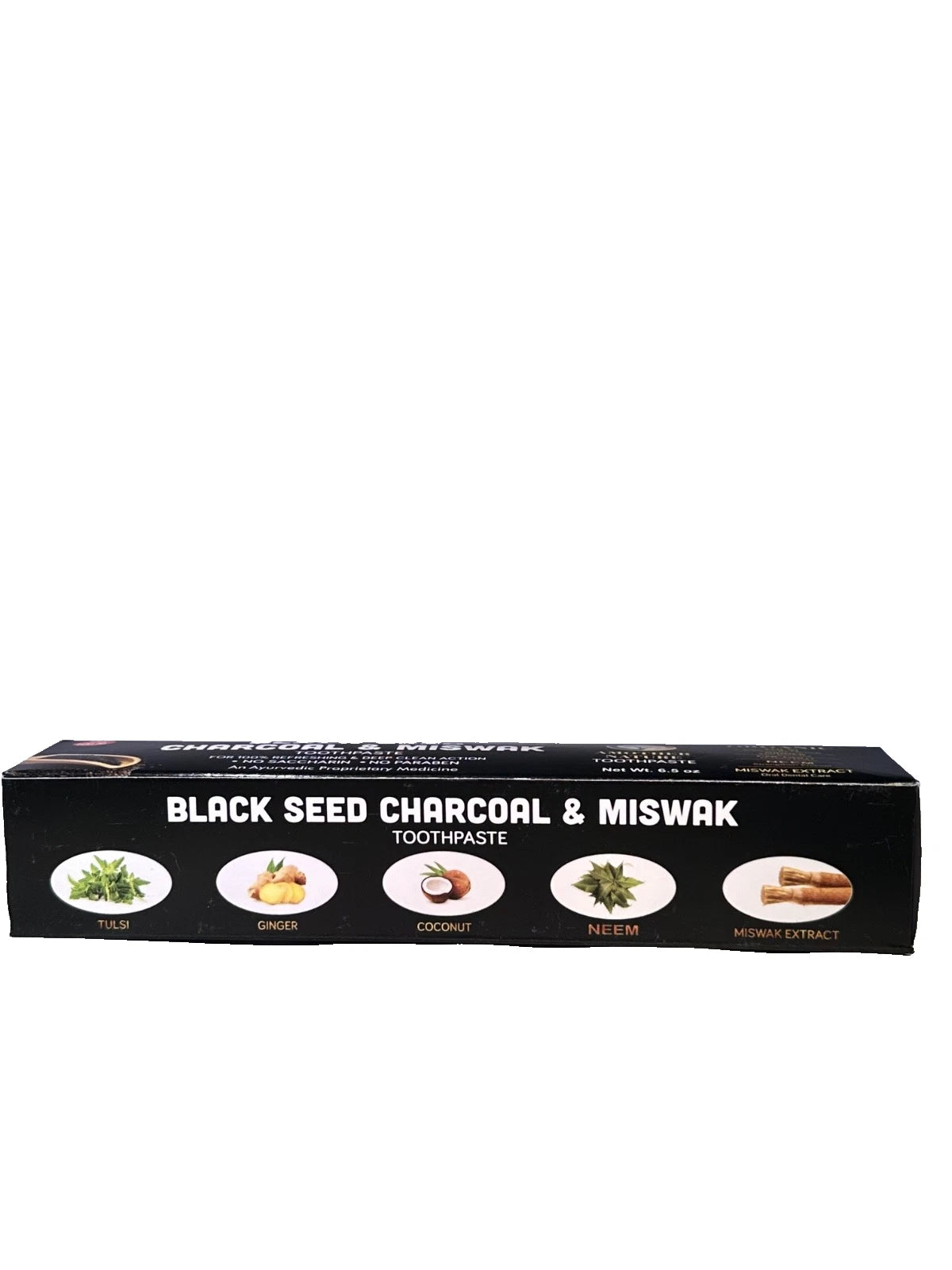 Black Seed, Charcoal & Miswak